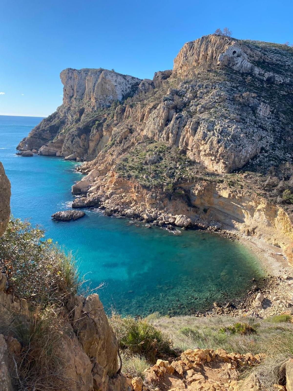 Casita De La Cumbre - Comfortable Holiday Home Near Cala Moraig Бенитачель Экстерьер фото